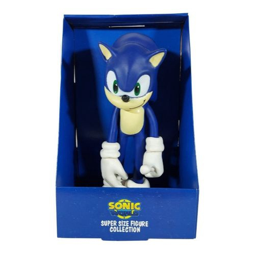 Boneco Sonic Amarelo Hedgehog Articulado Grande Original Brinquedo