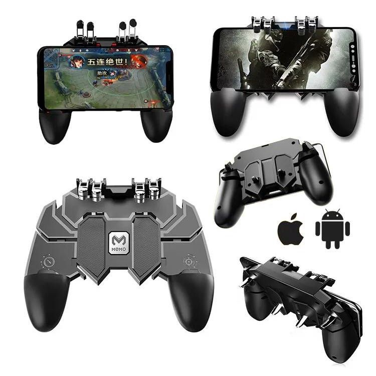 Joystick Gamepad + Gatilho L1 R1 Controle Jogar Celular Free Fire na  Americanas Empresas