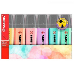 70/6-2 stabilo boss pastel estojo C/6 Menor preço em 70/6-2 stabilo boss pastel estojo C/6