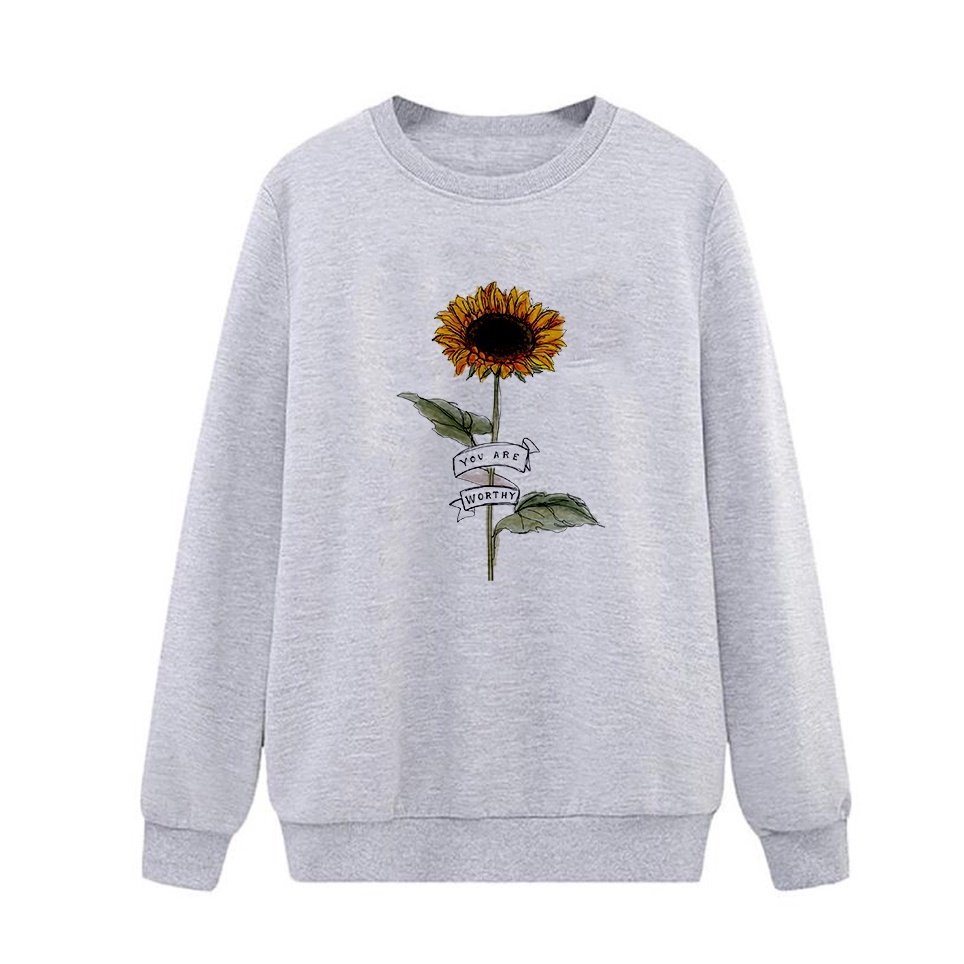 yellow sunflower moletom com capuz