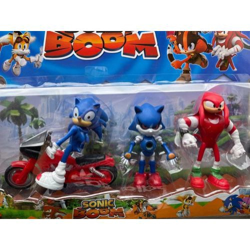 Kit Completo 6 Bonecos Sonic Articulado 12 Cm Pronta Entrega em Promoção na  Americanas