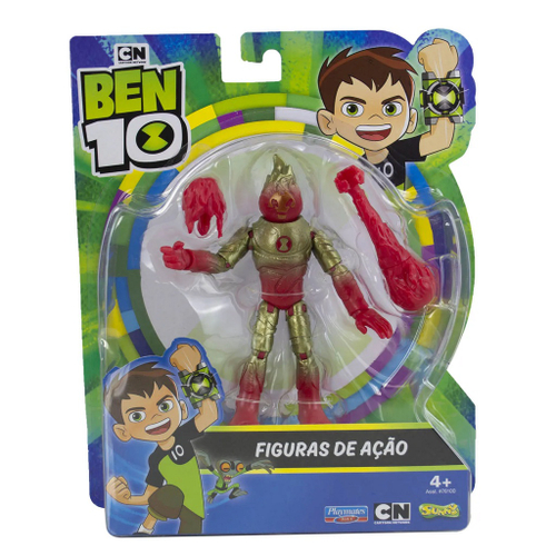 Ben 10 - 2 Bonecos De Criação Alien - XLR 8 E Bala De Canhão