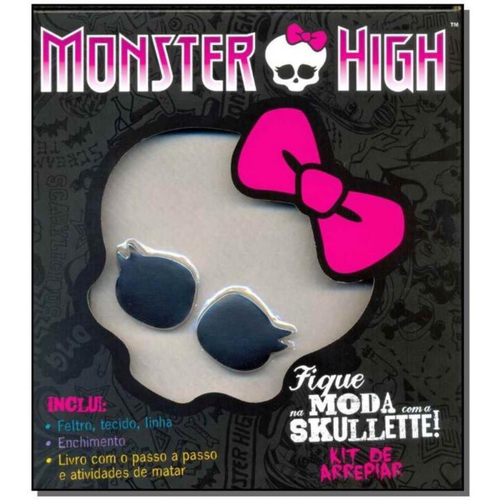 Monster High Maquiagem Infantil - Make Up Set Rosa - Candide - Novo Mundo