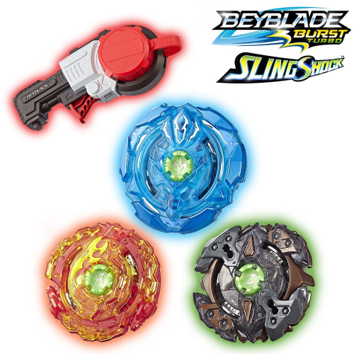 Beyblade Lançador De Ataque Preciso Slingshock Hasbro E3630