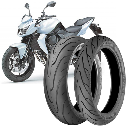 Jogo 2 Pneus Moto Maxxis MA-SP 180/55R17 73W + 120/70R17 58W TL - Pneu de  Moto - Magazine Luiza