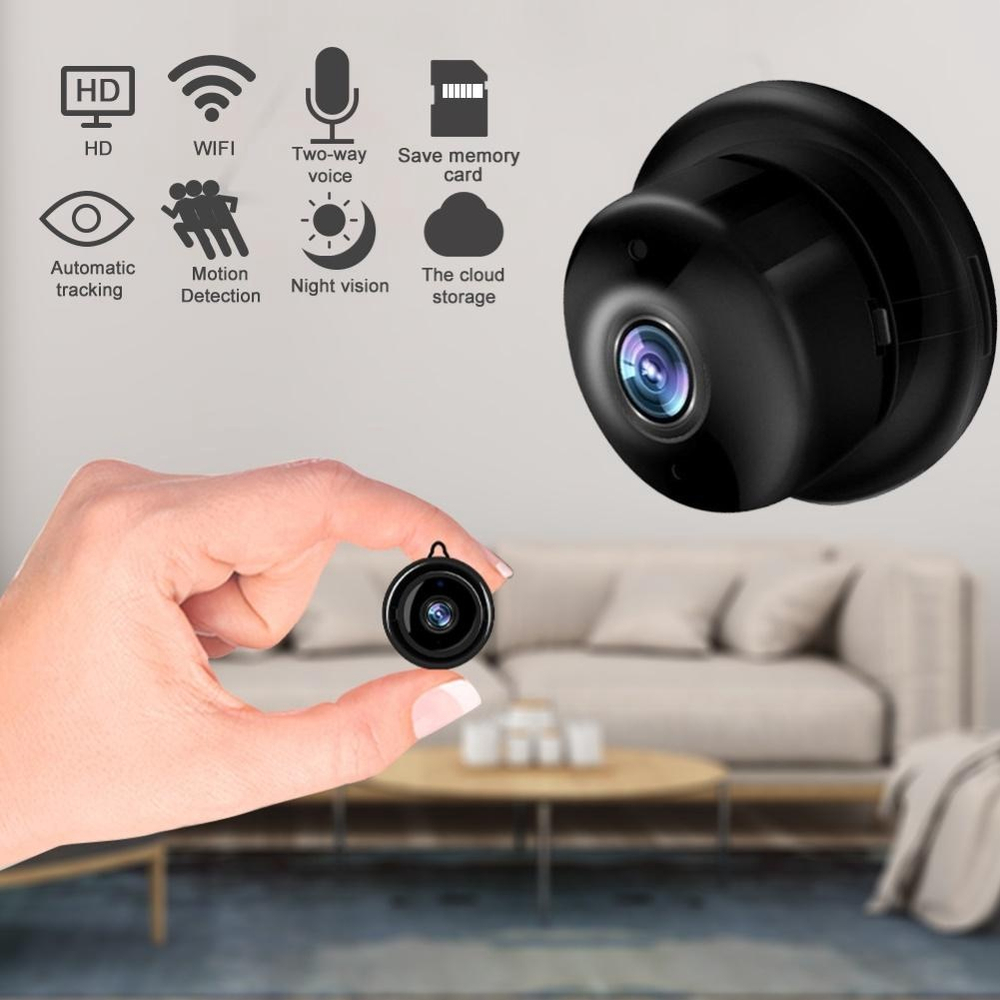 Wsdcam, Mini Camera De Seguran? A Em Casa, WiFi 1080p, Ip, Sem Fio ...