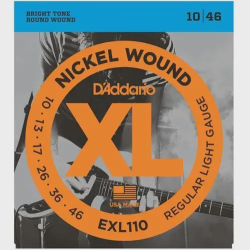 Encordoamento para Guitarra Daddario Exl110-b 010 Menor preço em Encordoamento para Guitarra Daddario Exl110-b 010