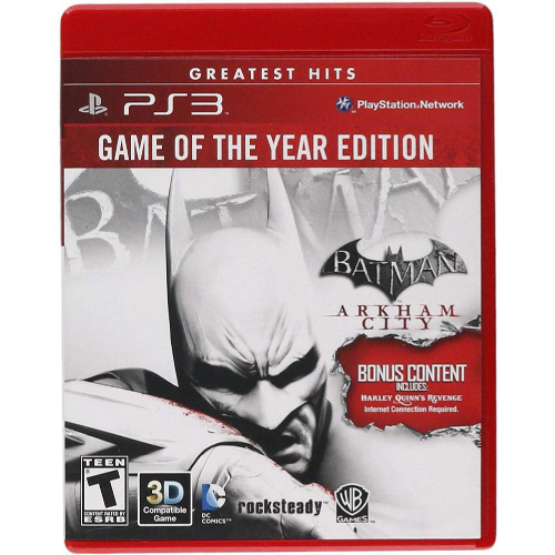 Jogo Batman Arkham City Edição Jogo do Ano - Playstation 3