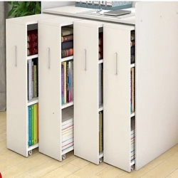 Armário Para Escritório 4 Gavetas 100% Mdf (livros Estante) Menor preço em Armário Para Escritório 4 Gavetas 100% Mdf (livros Estante)