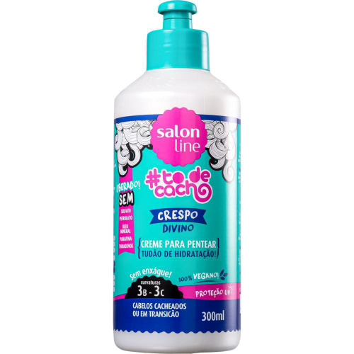 Creme Para Pentear Crespo Divino To De Cacho 300ml Salon Line Em Promocao Ofertas Na Americanas