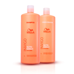 Kit Shampoo e Condicionador 1L Nutri Enrich - Wella é boa?