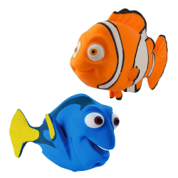 Kit Com 2 Boneco De Apertar Para Bebe Procurando Nemo E Dory Na Americanas Empresas