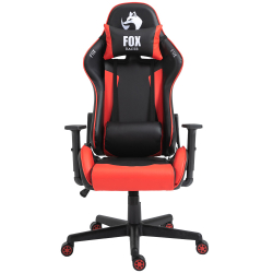 Cadeira Gamer Fox Racer Marble - Vermelho Menor preço em Cadeira Gamer Fox Racer Marble - Vermelho
