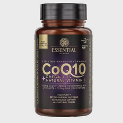 Coenzima Q10 c/ Ômega 3 + Vitamina E (60 cáps) - Essential Nutrition é boa?