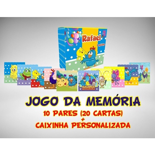 Jogo da memoria!  Galinha pintadinha, Galinha