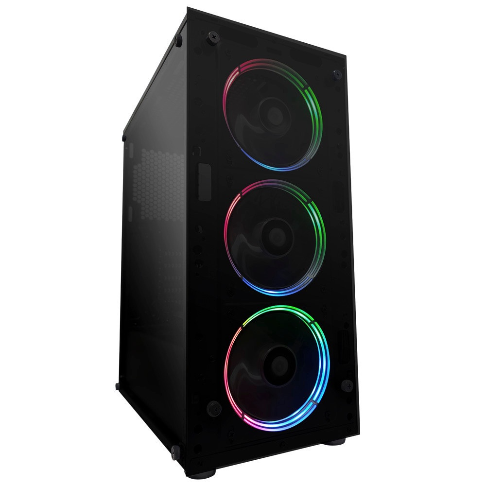 Imagem do produto Gabinete Gamer Mid Tower RGB SafeGamer GA ATX em Americanas