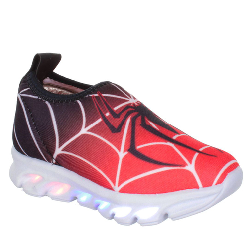 Tenis de luzinha sales do homem aranha