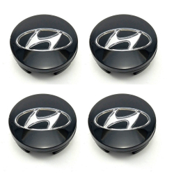 Kit 4 Calota Central Centro Tampa Miolo p/Roda Hyundai HB20 Veloster Menor preço em Kit 4 Calota Central Centro Tampa Miolo p/Roda Hyundai HB20 Veloster