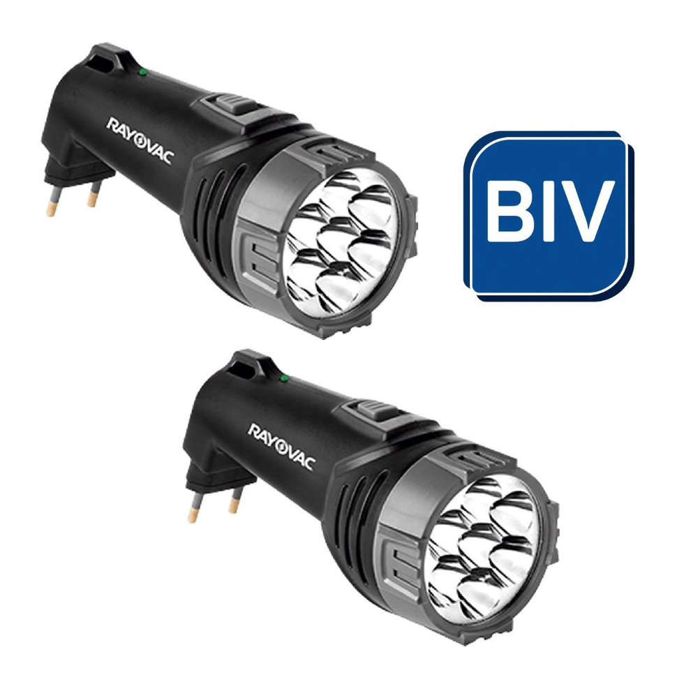 03 Lanternas Rayovac Recarregavel 1 Super Led = 15 Tatica