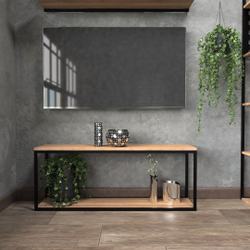 Apenas Rack Metal E Madeira Do Conjunto Móveis Sala Escritório Quarto Industrial Menor preço em Apenas Rack Metal E Madeira Do Conjunto Móveis Sala Escritório Quarto Industrial