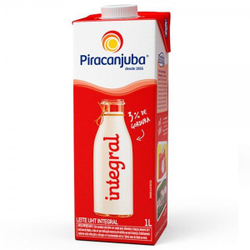 Leite Uht Integral 1L Com Tampa - Piracanjuba Menor preço em Leite Uht Integral 1L Com Tampa - Piracanjuba