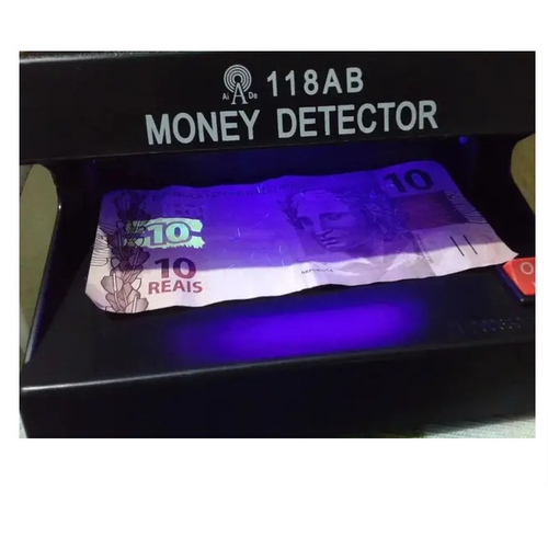 Detector Identificador Testador Dinheiro Nota Cheque Documentos Passaporte Falsa Luz Negra uv em Detector Identificador Testador Dinheiro Nota Cheque Documentos Passaporte Falsa Luz Negra uv em
