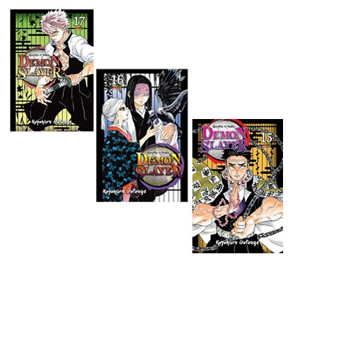 Demon Slayer, Kimetsu No Yaiba, Mangá Volume 11 Ao 16 - Kit