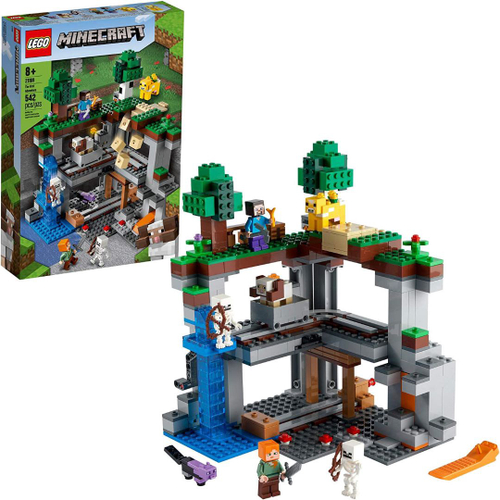 Kit 8 Peças De Bonecos Lego Minecraft Kit Lego Minecraft em Promoção na  Americanas