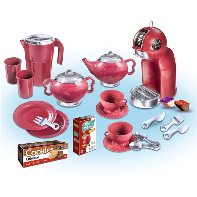 Kit Cozinha Infantil Jogo De Chá Chef