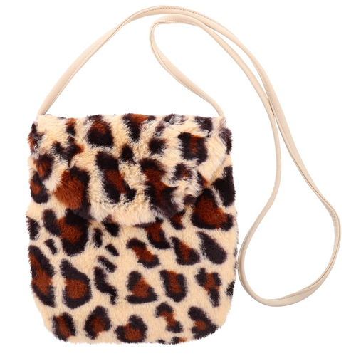 fur bolsa leopard