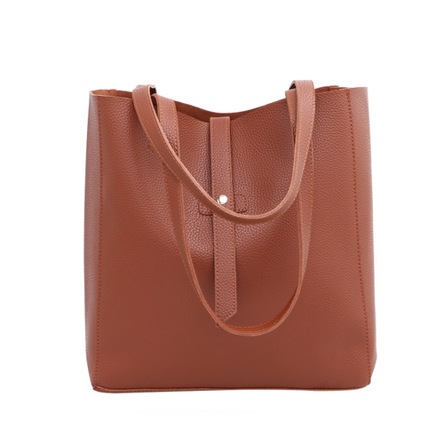 brown leather luggage bolsa