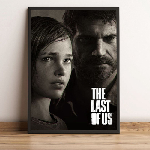 Quadro Decorativo Poster Game Jogo The Last Of Us 33x24cm