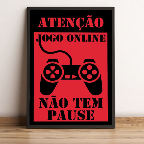 Placa A4 Jogo online não tem pause