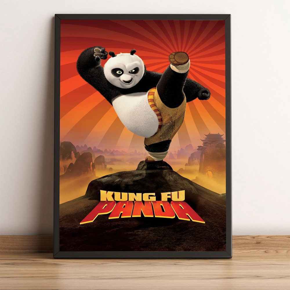 Desenho do panda em promoção