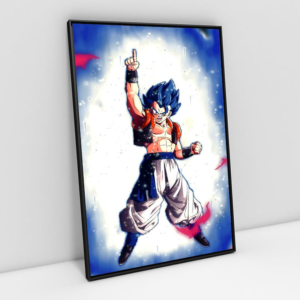 Quadro decorativo Poster Super Sayajins Dragon Ball Anime para sala quarto  no Shoptime