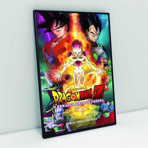 Quadro Decorativo Desenho Dragon Ball Z Goku