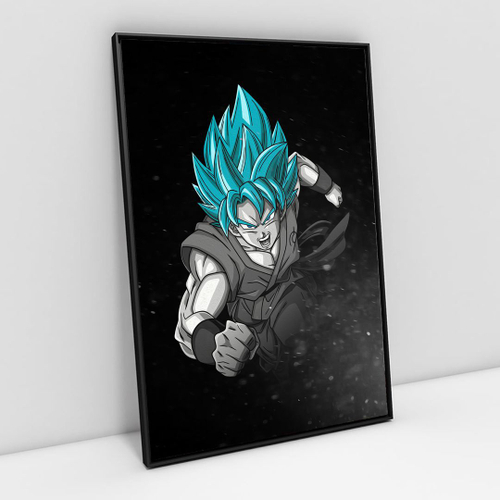 Quadro decorativo Vegeta Saiyajin Blue Dragon Ball