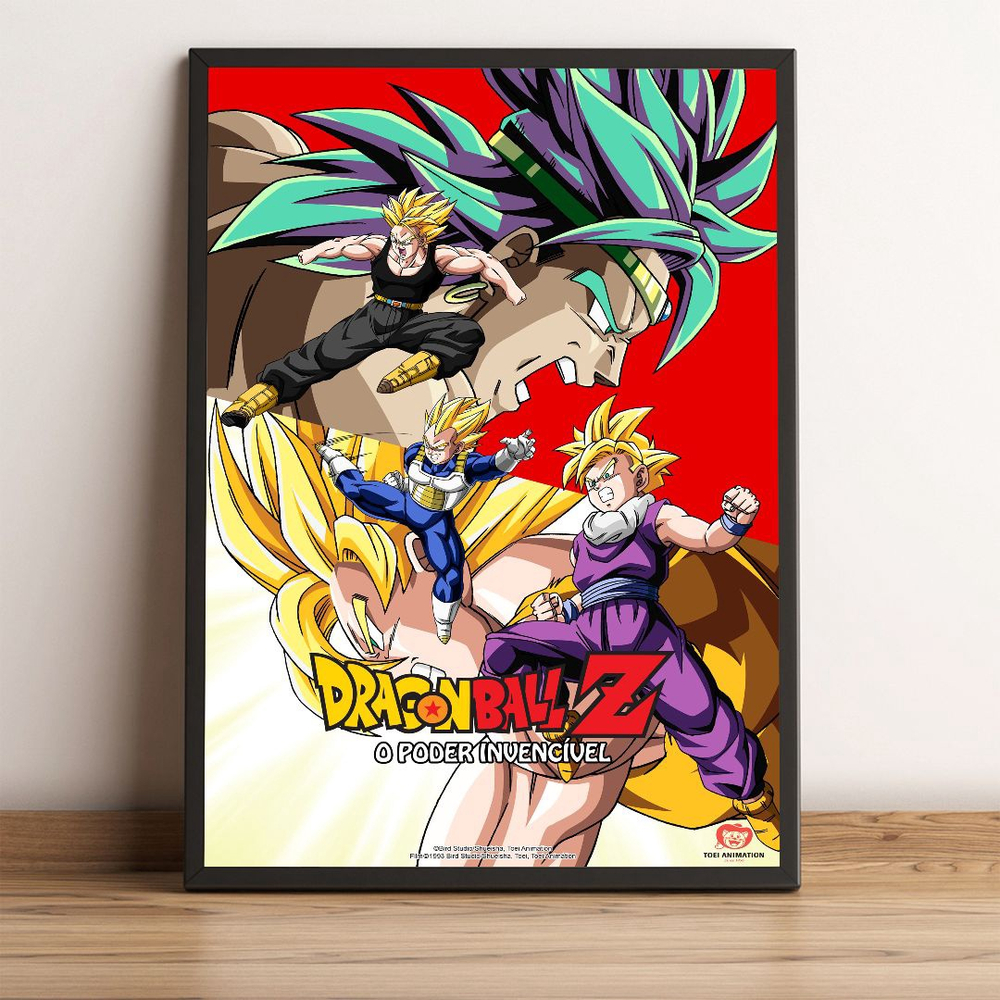 Quadro decorativo Dragon Ball Z O Retorno Dos Androides