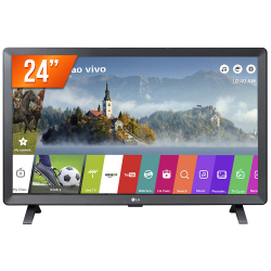 Smart TV Monitor LED 24 LG 24TL520S HD 2 hdmi 1 USB WiFi Menor preço em Smart TV Monitor LED 24 LG 24TL520S HD 2 hdmi 1 USB WiFi