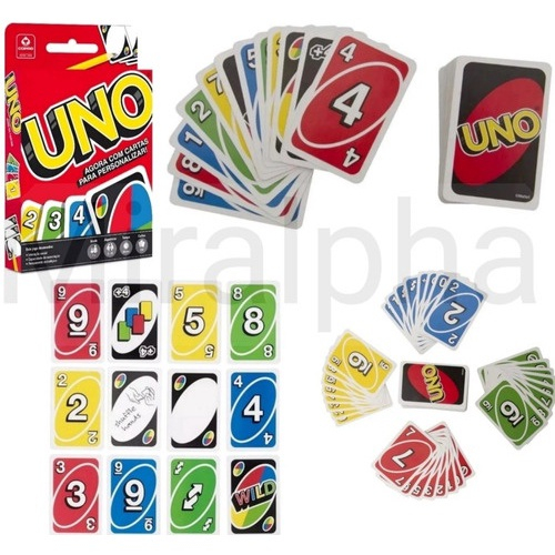 Jogo de cartas - Uno - 114 Cartas - Copag