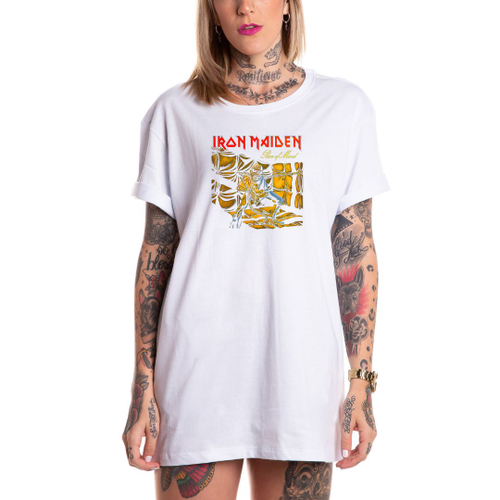 camisetas do iron maiden feminina