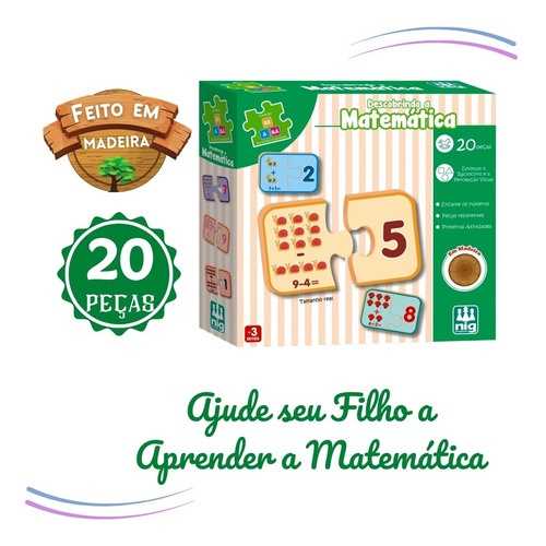 Jogo Matemática Infantil - Clear Embalagens