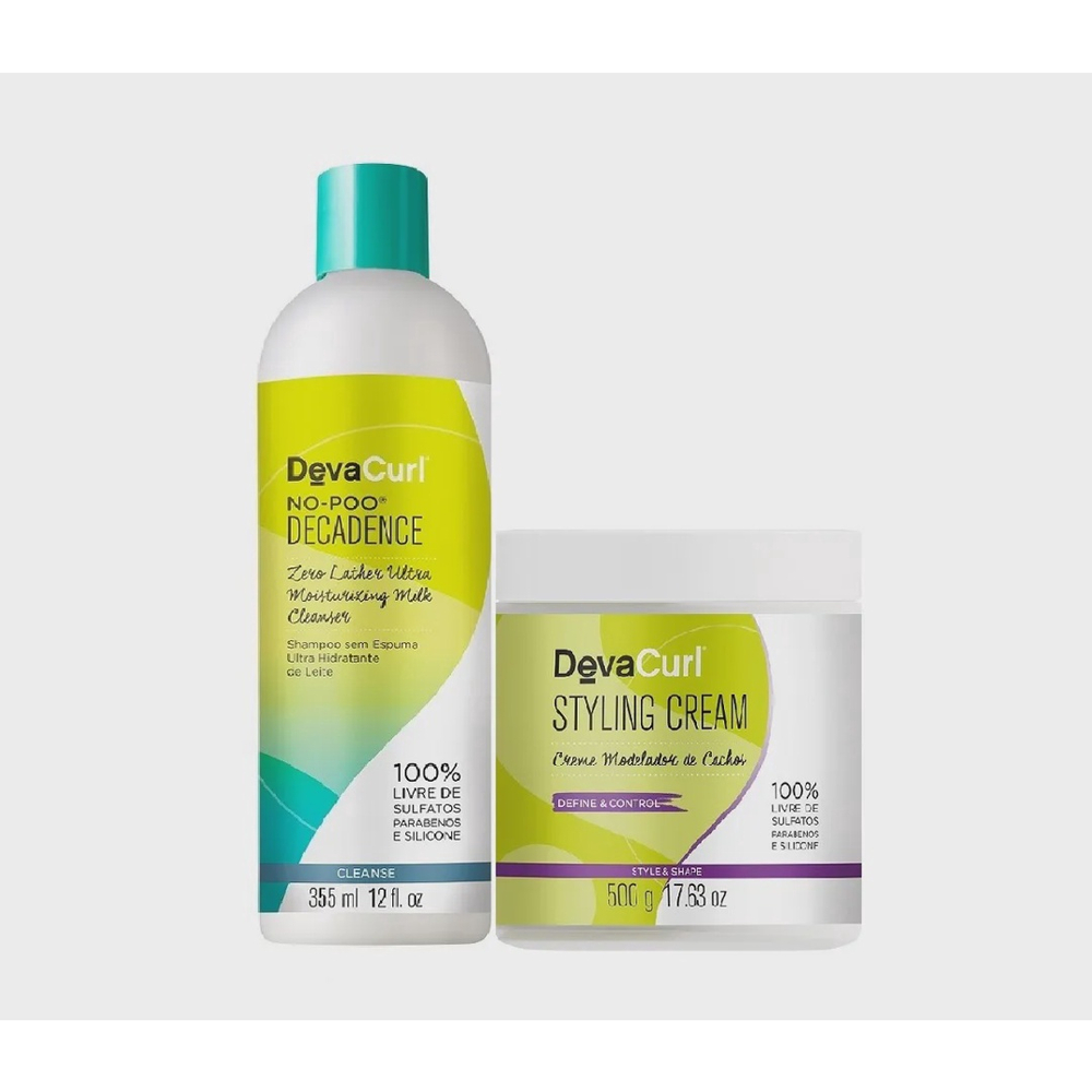Deva Curl Decadence No Poo E Styling Cream 500g em Promoção Ofertas