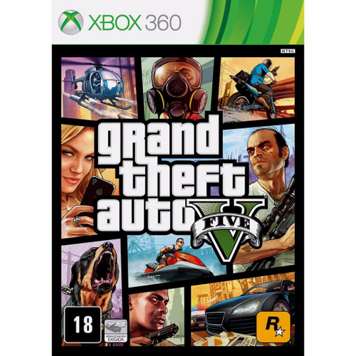 Jogo Original GTA 5 Apenas o Disco 1 Xbox 360