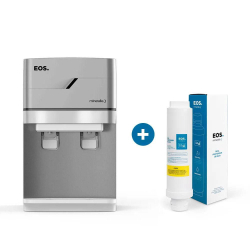 Kit 1 ano eos - Purificador de Água eos Mineralle EPC01S 110V + Filtro Refil EFP01 Prata é boa?