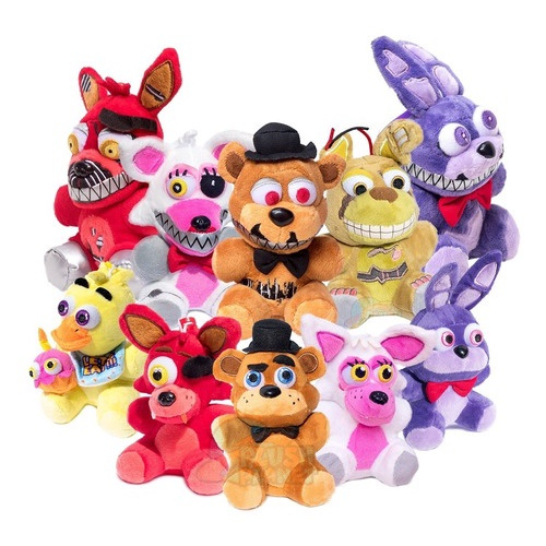 Pelucia Five Nights at Freddys FNAF Incriveis 25cm!