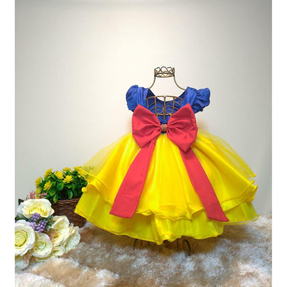 Vestidos da branca de neve 2024 para festa