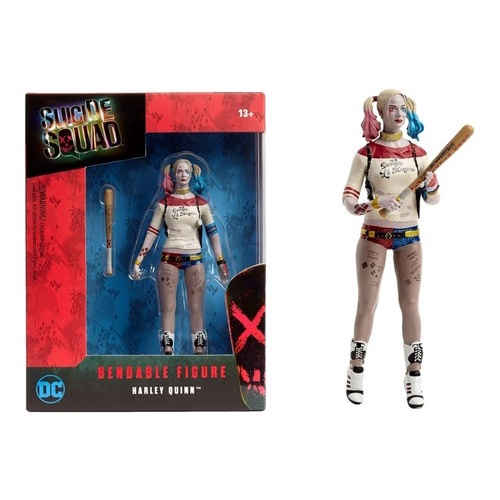 Boneca Arlequina Harley Quinn Figura Colecionável 14cm, Magalu Empresas