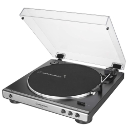 Vitrola Toca Discos Vinil Automático Bivolt Preto e Prateado rca Audio-Technica - AT-LP60X-GM Menor preço em Vitrola Toca Discos Vinil Automático Bivolt Preto e Prateado rca Audio-Technica - AT-LP60X-GM