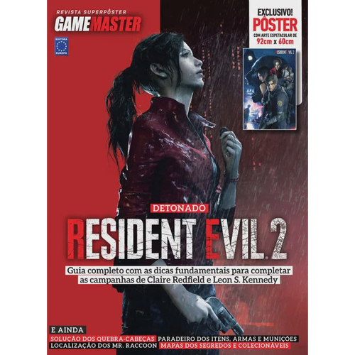 Revista Superpôster - Detonado Resident Evil 2 (Claire)